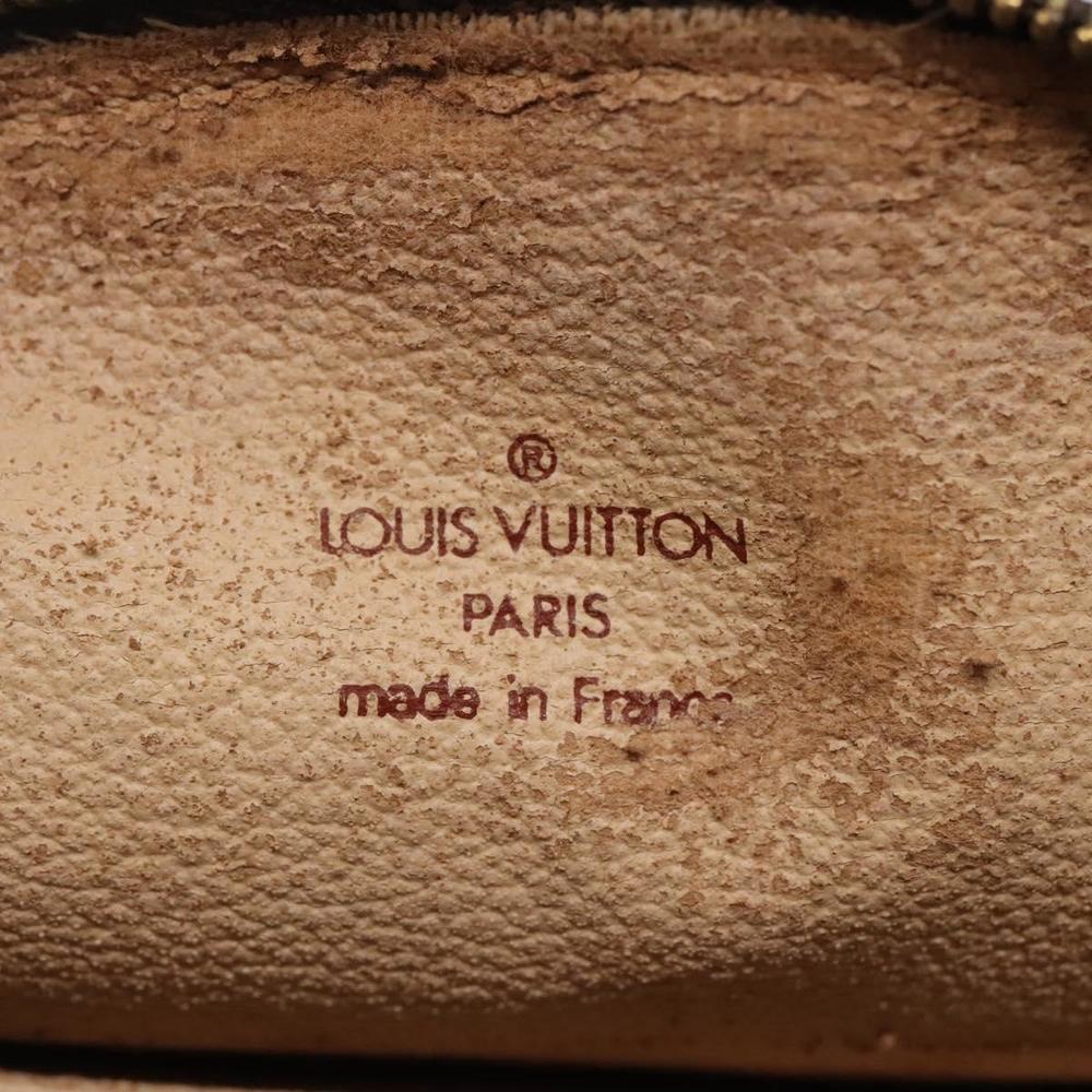 LOUIS VUITTON Monogram Trousse Demi Ronde Cosmetic Pouch M47520 LV Auth BA014 - Picture 9 of 16
